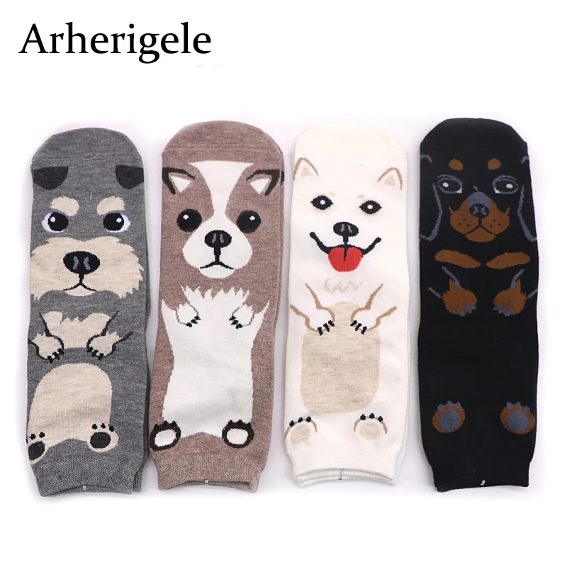 Arherigele Women Short Socks Kawaii Cartoon Dogs Cute Socks for Female Cotton Tube 3D Ladies Socks Funny Sokken Meias 1pair=2pcs
Arherigele Women Short Socks Kawaii Cartoon Dogs Cute Socks for Female Cotton Tube 3D Ladies Socks Funny Sokken Meias 1pair=2pcs