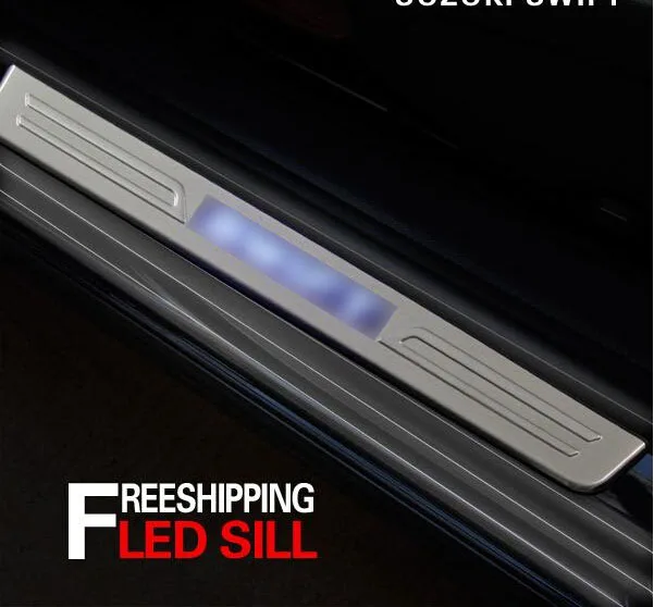 Car Styling for Suzuki Swift ZC31S accessories 2005 2007 2010 2012 led auto door sill illuminated sills scuff plates thresholds
Car Styling for Suzuki Swift ZC31S accessories 2005 2007 2010 2012 led auto door sill illuminated sills scuff plates thresholds