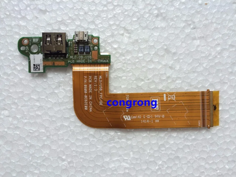 DC Power Jack USB Board Flex cable For Dell Venue 11 Pro 5130 Tablet Charger MLD DB | Компьютеры и офис