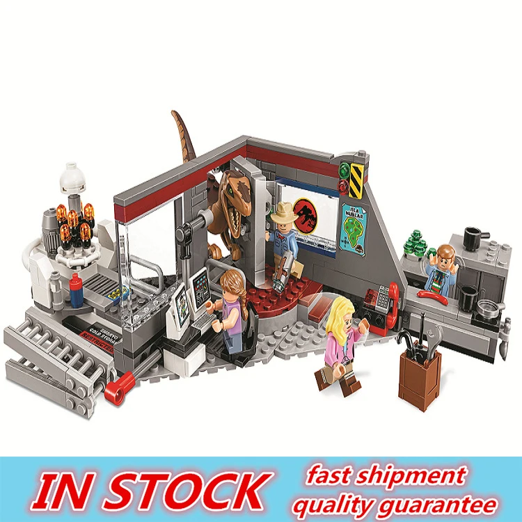 10924 378pcs Jurassic World The Velociraptor Chase Model Building Block Toys For Children Gifts
10924 378pcs Jurassic World The Velociraptor Chase Model Building Block Toys For Children Gifts