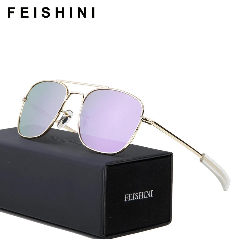 FEISHINI Classic Military Use Sun Glasses Women HD Vision Strong Impact Resistance Lens Square Sunglasses For Men Polarized 2019
FEISHINI Classic Military Use Sun Glasses Women HD Vision Strong Impact Resistance Lens Square Sunglasses For Men Polarized 2019