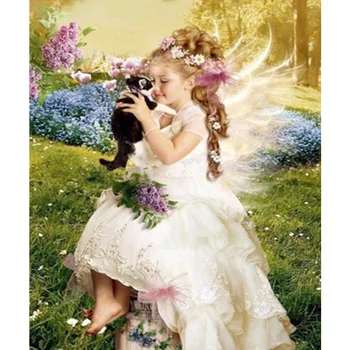 HOMHOL Full Square/Round Drill cat 5D DIY Diamond Painting "Angel girl " diamond Embroidery Cross Stitch 5D Home Decor Gift kit
HOMHOL Full Square/Round Drill cat 5D DIY Diamond Painting "Angel girl " diamond Embroidery Cross Stitch 5D Home Decor Gift kit