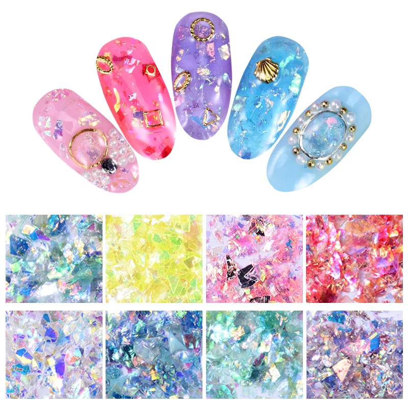 1 Box Colorful Sequins Nail Art Glitter Flakes UV Gel Polish Laser Powder Manicure DIY Tips Paillette Decor Tools
1 Box Colorful Sequins Nail Art Glitter Flakes UV Gel Polish Laser Powder Manicure DIY Tips Paillette Decor Tools