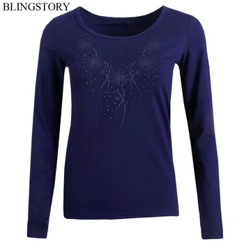 BLINGSTORY New Design Fashion Graphic Tees Women Autumn Rhinestone Print Long Sleeve T-shirts s-6XL LP5259045
BLINGSTORY New Design Fashion Graphic Tees Women Autumn Rhinestone Print Long Sleeve T-shirts s-6XL LP5259045