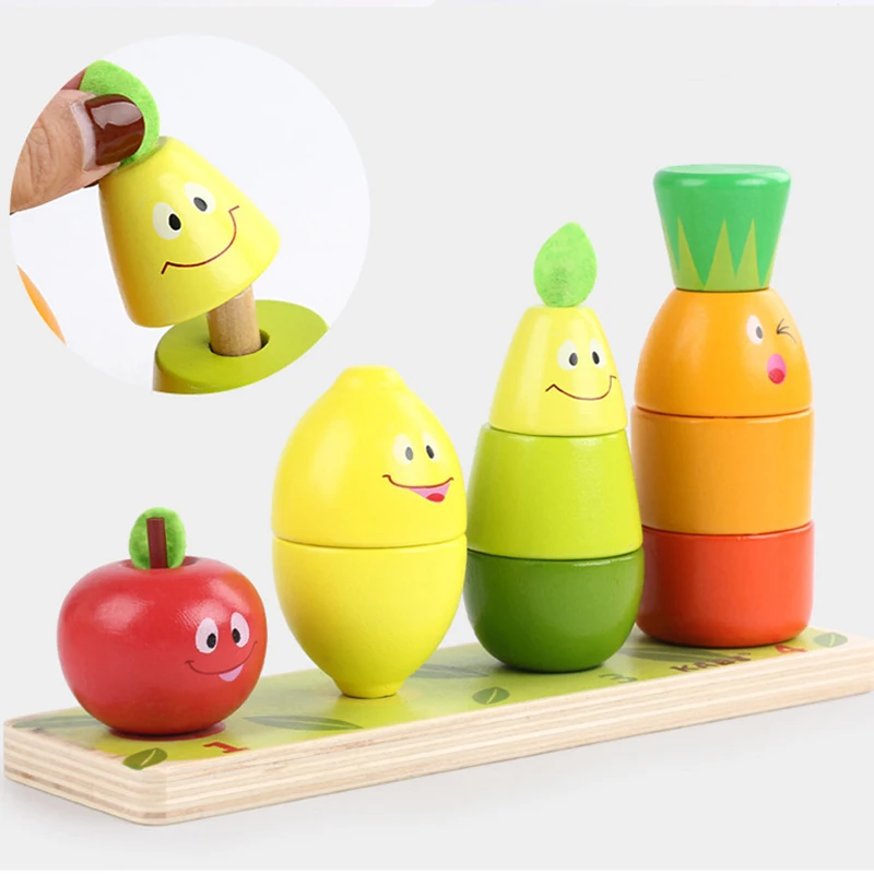 Montessori Materials Educational Wooden Toys for Children Early Learning Preschool Teaching Kids 3D Fruit Vegetables Real Life
Montessori Materials Educational Wooden Toys for Children Early Learning Preschool Teaching Kids 3D Fruit Vegetables Real Life