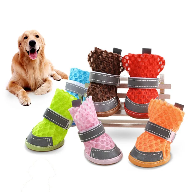 4pcs Summer Dogs Breathable Shoes Anti-slip Shoes for Small Dog Doggy Candy Color Summer Puppy Sandals Puppy Shoes Pet Products
4pcs Summer Dogs Breathable Shoes Anti-slip Shoes for Small Dog Doggy Candy Color Summer Puppy Sandals Puppy Shoes Pet Products