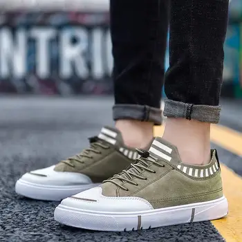 Men Breathable Lace Up Sneakers Low Top Sport Skateboarding Shoes PU Leather Round Toe Walking Plate Shoes Trainers
Men Breathable Lace Up Sneakers Low Top Sport Skateboarding Shoes PU Leather Round Toe Walking Plate Shoes Trainers
