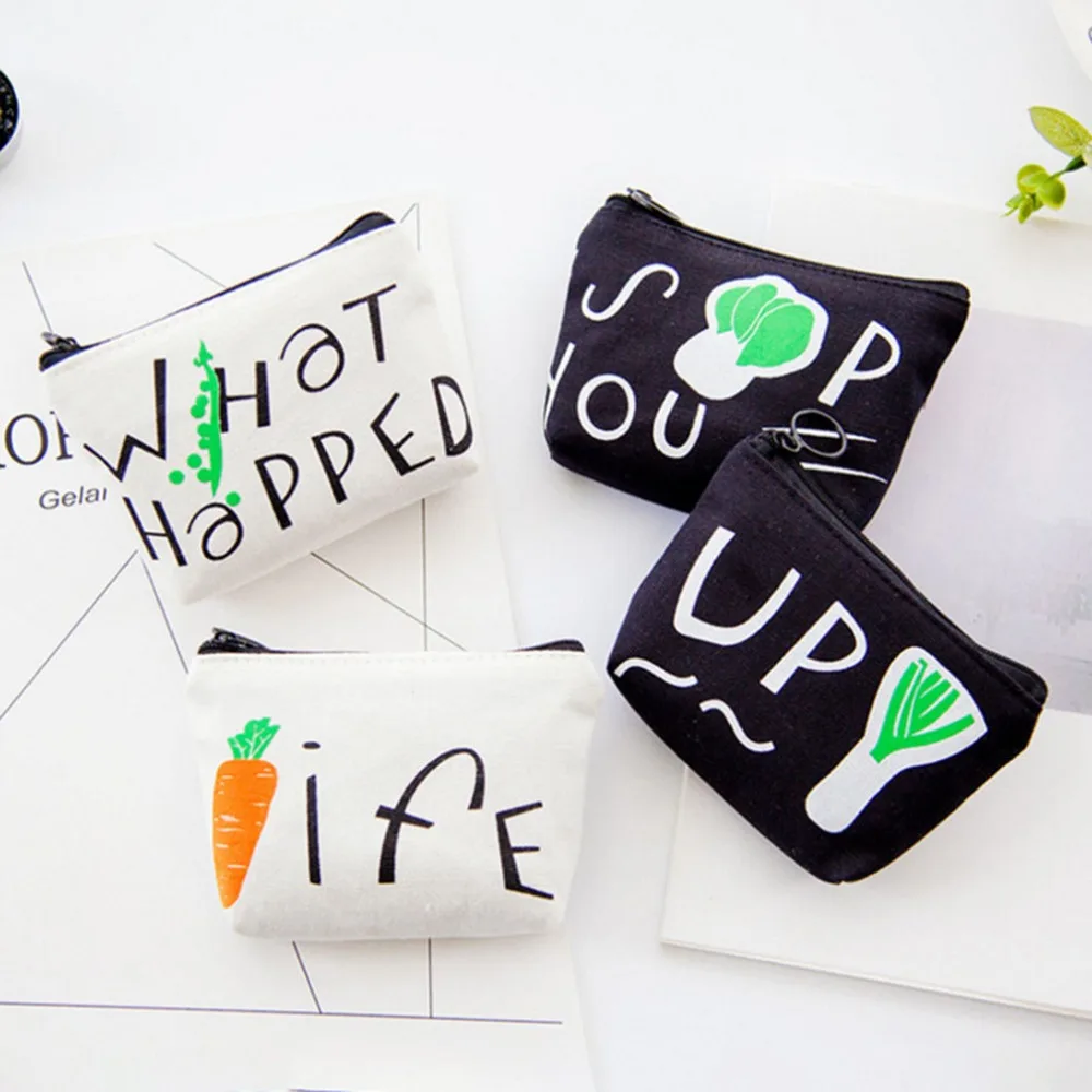 Key Purse for Women Lady Mini Canvas Money Bags Vegetable Design Cartoon Creative Key Bag Students Small Pouch Purse Best Sale
Key Purse for Women Lady Mini Canvas Money Bags Vegetable Design Cartoon Creative Key Bag Students Small Pouch Purse Best Sale