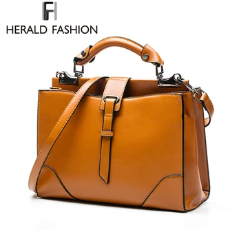 Herald Fashion Luxury Handbags Women Bags Designer PU leather Women Shoulder Bag Office Ladies Casual Totes Business Briefcase
Herald Fashion Luxury Handbags Women Bags Designer PU leather Women Shoulder Bag Office Ladies Casual Totes Business Briefcase