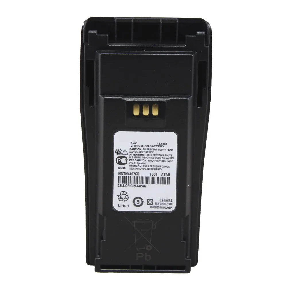 NNTN4497 Rechargable Li-ion Battery 1500mAh High Capacity For DEP450 CP140 CP040 CP200 CP380 EP450 CP180 GP3688 PR400
NNTN4497 Rechargable Li-ion Battery 1500mAh High Capacity For DEP450 CP140 CP040 CP200 CP380 EP450 CP180 GP3688 PR400