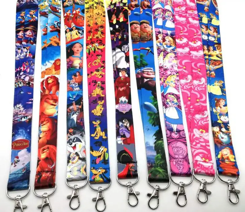 10 pcs Alice princess cat Lion king Reverse character Neck Strap Lanyard Mobile Phone Key Chain ID Badge
10 pcs Alice princess cat Lion king Reverse character Neck Strap Lanyard Mobile Phone Key Chain ID Badge
