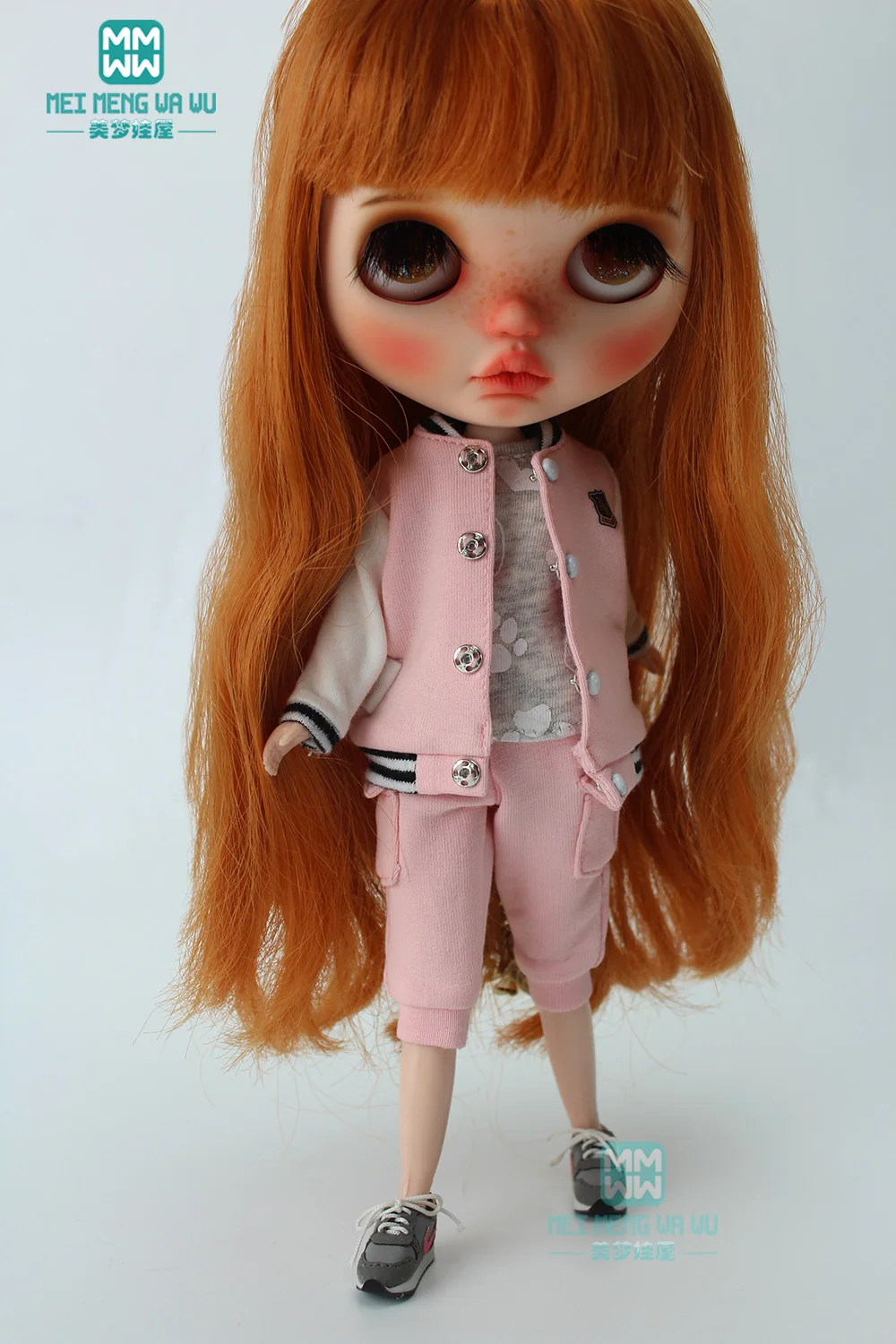 1PCS Blyth Doll Clothes fashion jacket, casual pocket pants for Blyth , Azone, 1/6 doll accessories
1PCS Blyth Doll Clothes fashion jacket, casual pocket pants for Blyth , Azone, 1/6 doll accessories