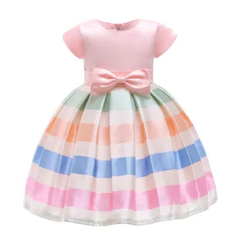 Roimyal Wholesale Summer Autumn Girl Sleeveless A-line Striped Cute O-neck Dress 3-8years kids Party Dresses Free Shipping
Roimyal Wholesale Summer Autumn Girl Sleeveless A-line Striped Cute O-neck Dress 3-8years kids Party Dresses Free Shipping