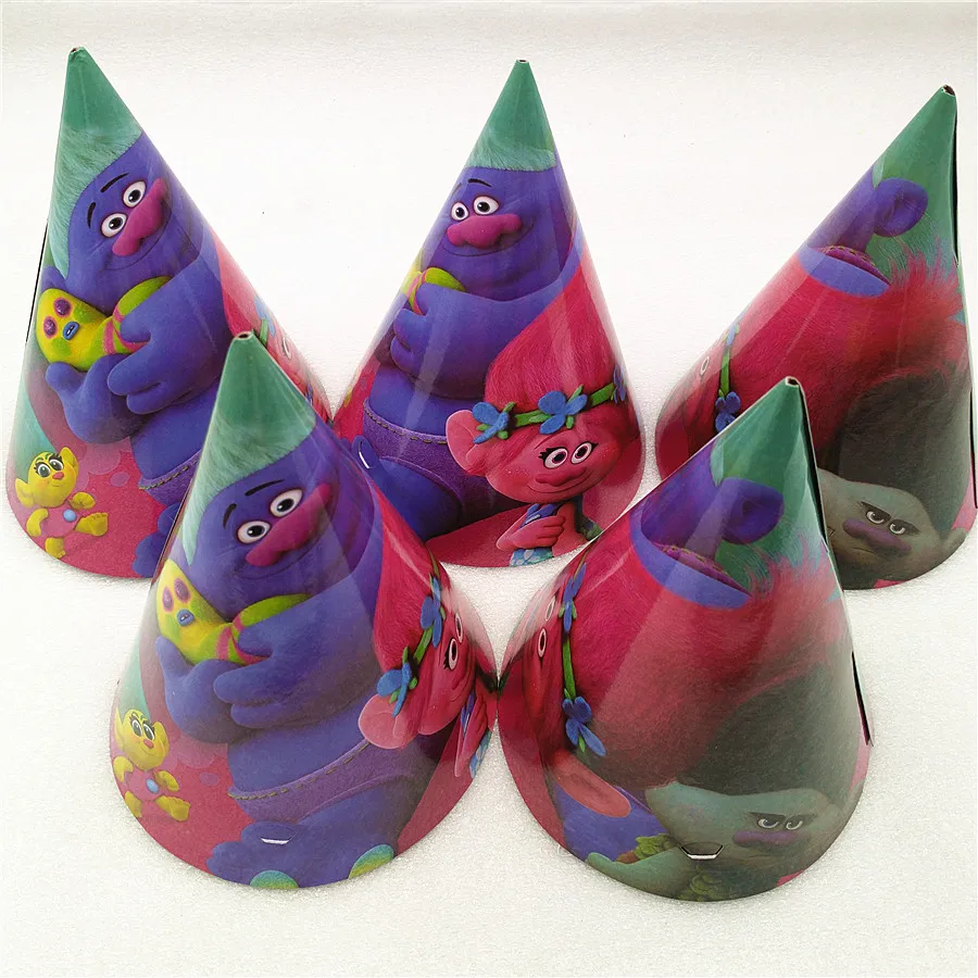 6pcs Trolls Paper Hats Caps Party Supplies For Baby Shower Kids Birthday Cartoon Theme Party Decoration Festival Party Favors
6pcs Trolls Paper Hats Caps Party Supplies For Baby Shower Kids Birthday Cartoon Theme Party Decoration Festival Party Favors