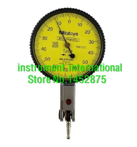 Mitutoyo 513-401E Dial Test Indicator 14mm/0.001mm Horizontal Type !!Brand New!!
Mitutoyo 513-401E Dial Test Indicator 14mm/0.001mm Horizontal Type !!Brand New!!