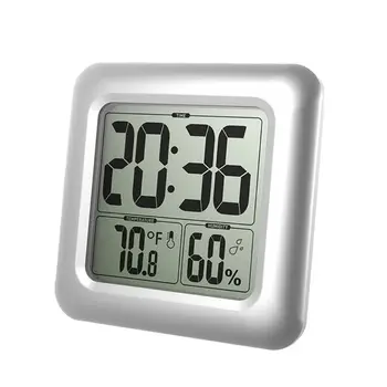 Waterproof Digital Bathroom Shower Wall Clock Thermometer Humidity Time Display W-store Jan15
Waterproof Digital Bathroom Shower Wall Clock Thermometer Humidity Time Display W-store Jan15