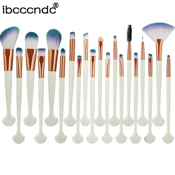 20 pcs/set Shell Make Up Brush Tool Kit Power Eyeshadow Blush Lip Concealer Beauty Cosmetic Eyes Face Makeup Brushes Set
20 pcs/set Shell Make Up Brush Tool Kit Power Eyeshadow Blush Lip Concealer Beauty Cosmetic Eyes Face Makeup Brushes Set