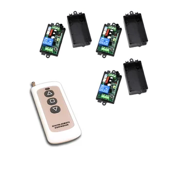 New Type 1CH RF Wireless Remote Control Switch System Transmitter & Receiver for Smart Home Switch 315/433MHZ Good Design
New Type 1CH RF Wireless Remote Control Switch System Transmitter & Receiver for Smart Home Switch 315/433MHZ Good Design