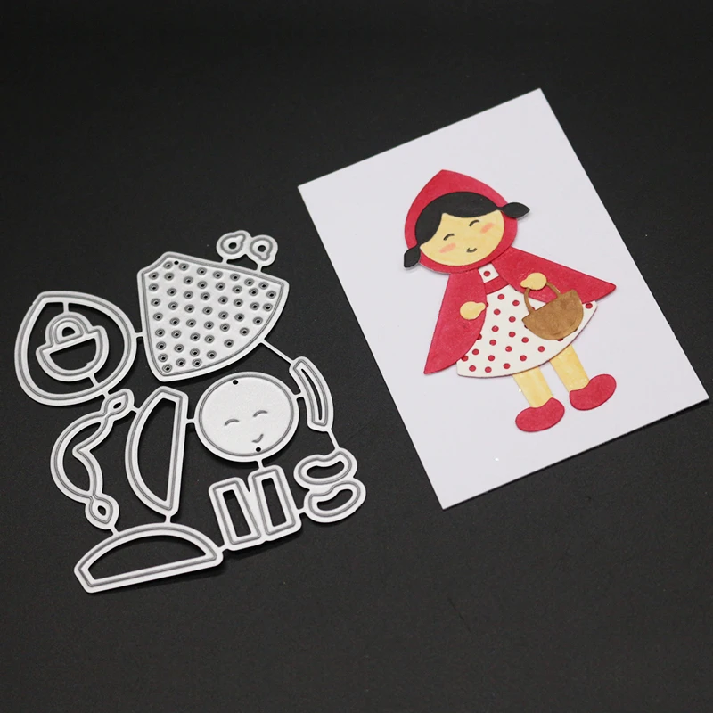 Cute Girl Metal Cutting Dies for Scrapbooking Photo Album Embossing DIY Paper Cards Making Decorative Stencil Craft
Cute Girl Metal Cutting Dies for Scrapbooking Photo Album Embossing DIY Paper Cards Making Decorative Stencil Craft
