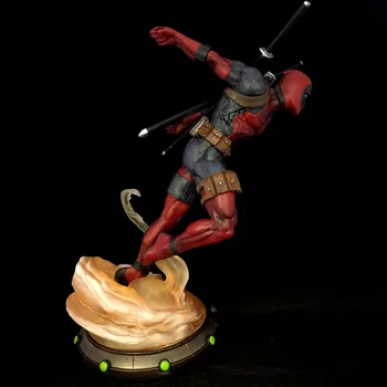 27CM Anime figure The avenger Dealpool action figure collectible model toys for boys
27CM Anime figure The avenger Dealpool action figure collectible model toys for boys