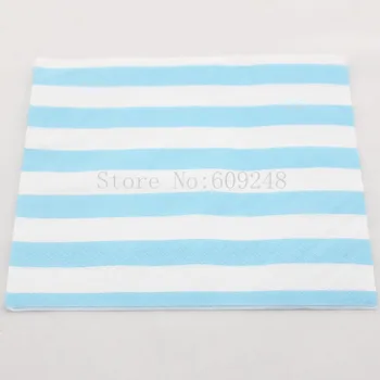 80pcs Cheap Baby Shower Birthday Wedding Tableware Blue Striped Paper Napkins Wholesale,3 Days Delivery on Orders over $100
80pcs Cheap Baby Shower Birthday Wedding Tableware Blue Striped Paper Napkins Wholesale,3 Days Delivery on Orders over $100