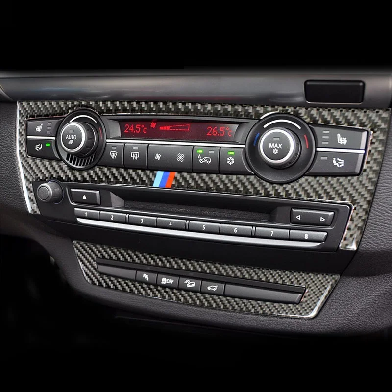 Наклейка для автомобильного интерьера из углеродного волокна AC CD Control Decor Frame