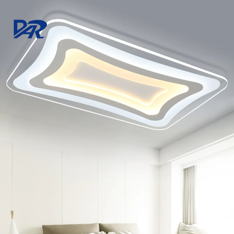 DAR ultrathin rectangel acrylic ceiling lights remote control lustre led lighting fixtures living room luminaria pendente avize
DAR ultrathin rectangel acrylic ceiling lights remote control lustre led lighting fixtures living room luminaria pendente avize