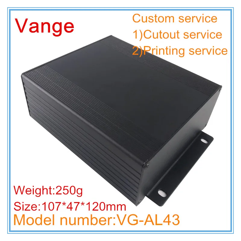 1pcs/lot wall mounted panels industry aluminum case enclosure 6063-T5 aluminum junction box 107*47*145mm for GPS tracker
1pcs/lot wall mounted panels industry aluminum case enclosure 6063-T5 aluminum junction box 107*47*145mm for GPS tracker