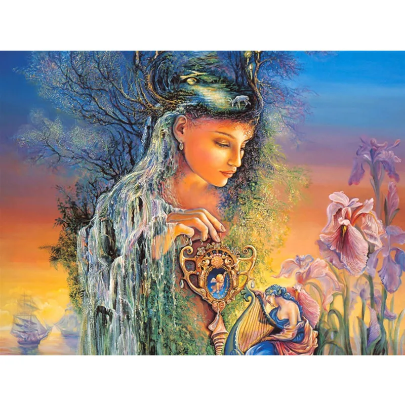 Painting By Numbers DIY Dropshipping 40x50 50x65cm Magical Magic Crystal Girl Figure Canvas Wedding Decoration Art picture Gift
Painting By Numbers DIY Dropshipping 40x50 50x65cm Magical Magic Crystal Girl Figure Canvas Wedding Decoration Art picture Gift