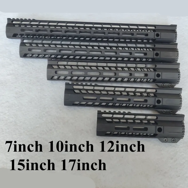 LIEQI Tactical AR15 MLOK Handguard Rail 7" 10" 12" 15" 17" M LOK Free Float Picatinny Rail Bracket with Steel Barrel Nut
LIEQI Tactical AR15 MLOK Handguard Rail 7" 10" 12" 15" 17" M LOK Free Float Picatinny Rail Bracket with Steel Barrel Nut