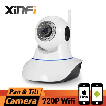 XINFI 2017 New HD 720P Onvif Wireless HD IP Camera Wifi 1.0 MP P2P Support 64G TF Card Pan & Tilt IP/Network security PTZ camera
XINFI 2017 New HD 720P Onvif Wireless HD IP Camera Wifi 1.0 MP P2P Support 64G TF Card Pan & Tilt IP/Network security PTZ camera