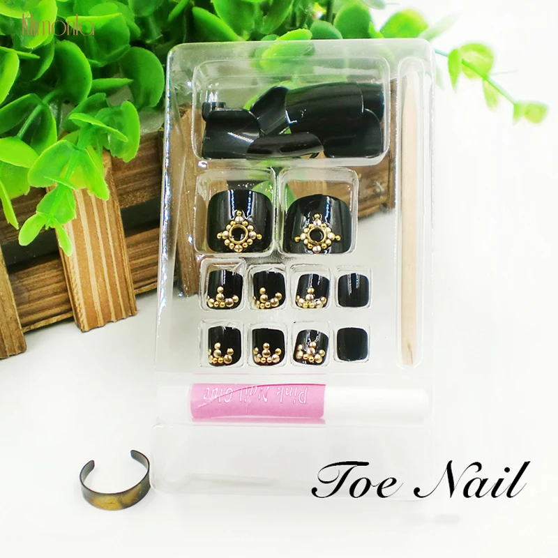 24pcs Full Cover False Nails With 3D Metal Decoration Tip Black Acrylic Fake Toenails Pre-glue DIY Nail Art Manicure Salon Tips
24pcs Full Cover False Nails With 3D Metal Decoration Tip Black Acrylic Fake Toenails Pre-glue DIY Nail Art Manicure Salon Tips