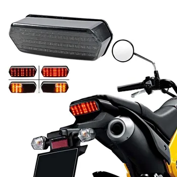 Motorcycle Integrated 12V LED Tail Turn Signal Brake Light For Honda Grom 125 MSX Smoke 14-16Tail Light Motorbike Taillights
Motorcycle Integrated 12V LED Tail Turn Signal Brake Light For Honda Grom 125 MSX Smoke 14-16Tail Light Motorbike Taillights