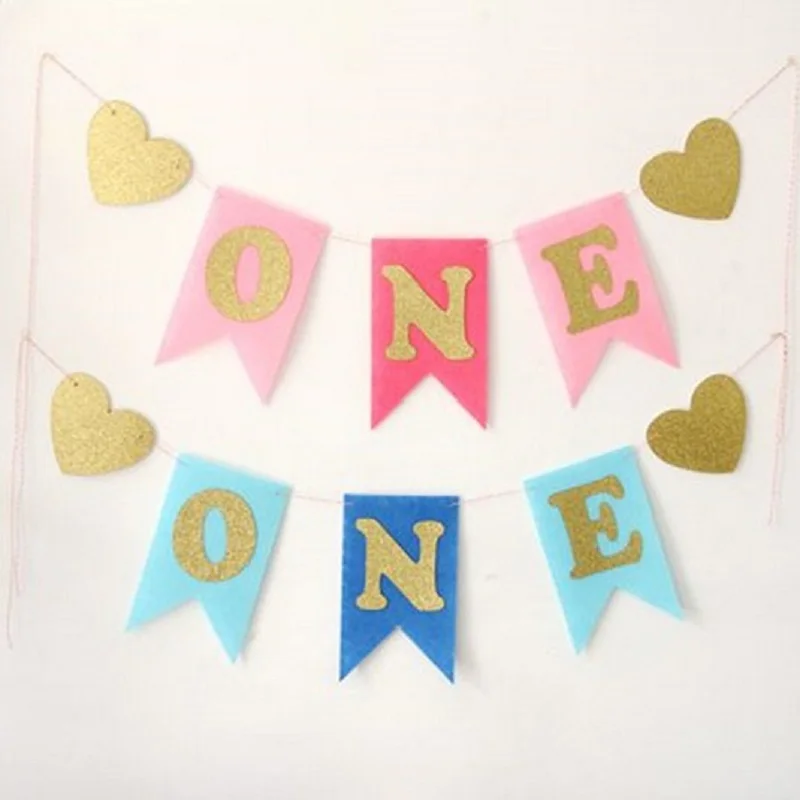 1Pcs Baby First Birthday Blue/Pink Color Chair Banner ONE Year 1st Birthday Party Decoration Boy Girl I AM ONE Bunting Supplies
1Pcs Baby First Birthday Blue/Pink Color Chair Banner ONE Year 1st Birthday Party Decoration Boy Girl I AM ONE Bunting Supplies