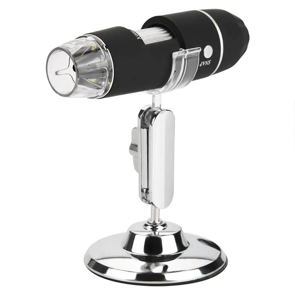 1000X 8 LED Micro USB Digital Microscope Endoscope Zoom Camera Magnifier Electronic 360 Degree Stand Device for Android Phones |