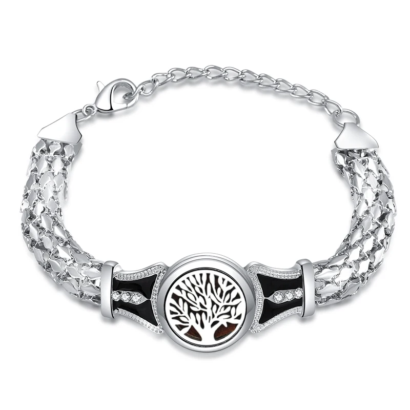 Aroma Diffuser Tree Of Life Bracelets & Bangles Stainless Steel Magnetic Essential Oil Aromatherapy Perfume Lockets Girl Jewelry
Aroma Diffuser Tree Of Life Bracelets & Bangles Stainless Steel Magnetic Essential Oil Aromatherapy Perfume Lockets Girl Jewelry