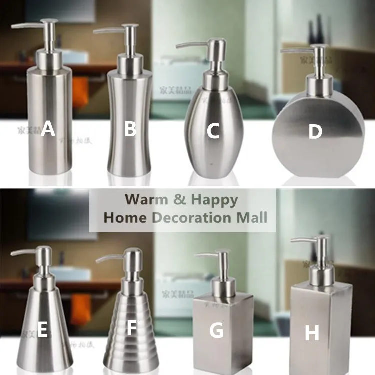 Bathroom Accessories Slimming Waist Shampoo Bottle 304 Stainless Steel Soap Dispenser Soap Bottle Hand Sanitizer Bottle
Bathroom Accessories Slimming Waist Shampoo Bottle 304 Stainless Steel Soap Dispenser Soap Bottle Hand Sanitizer Bottle