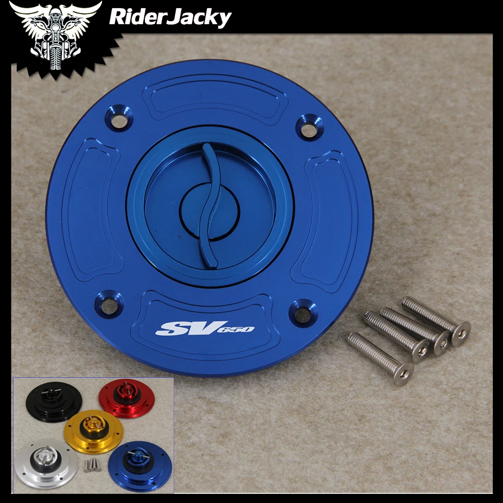 Крышка мотоциклетного топливного бака без ключа для Suzuki SV650 SV 650 1999 2002 2000