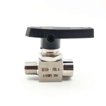 Free ship Ball valve 1/4" inch female to male thread stainless steel 304 Panel straight through meter switch two way ball valve
Free ship Ball valve 1/4" inch female to male thread stainless steel 304 Panel straight through meter switch two way ball valve