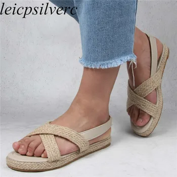 Women's Sandals Low Heel Cane Peep Toe Elastic Band Flat Platform 2019 Summer New Sexy Fashion Sweet Concise Casual Black Brown
Women's Sandals Low Heel Cane Peep Toe Elastic Band Flat Platform 2019 Summer New Sexy Fashion Sweet Concise Casual Black Brown