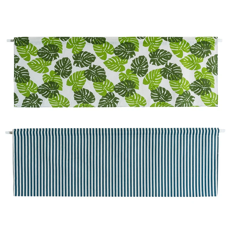 Kitchen Decor Small Window Curtains Home Designs Half Shade Curtain Wall to Wall Leaves/Stripes Printed Room Divider Curtain
Kitchen Decor Small Window Curtains Home Designs Half Shade Curtain Wall to Wall Leaves/Stripes Printed Room Divider Curtain