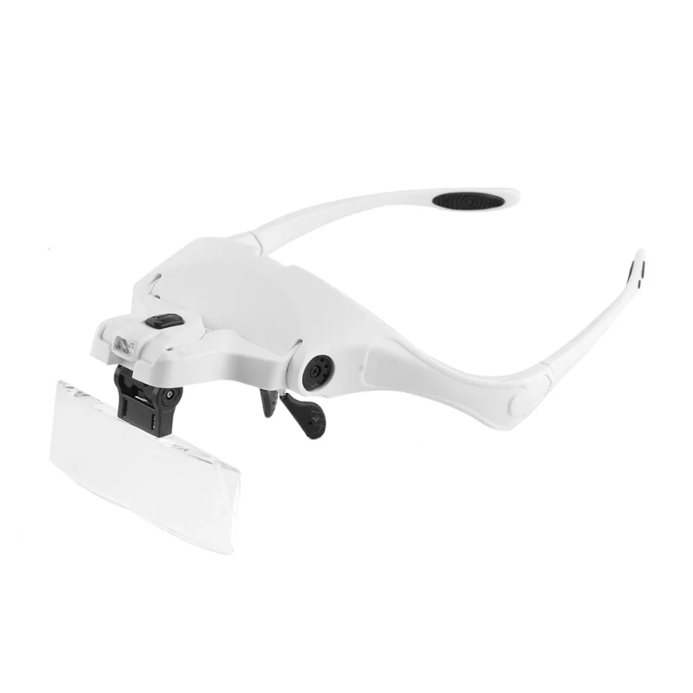 5 Lens Adjustable Loupe Headband Magnifying Glass With LED Light lamp Magnifying Glasses fake Eyelash Extension Beauty
5 Lens Adjustable Loupe Headband Magnifying Glass With LED Light lamp Magnifying Glasses fake Eyelash Extension Beauty