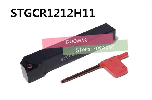 STGCR1212H11 12*12*MM Metal Lathe Cutting Tools Lathe Machine CNC Turning Tools External Turning Tool Holder S-Type STGCR/L
STGCR1212H11 12*12*MM Metal Lathe Cutting Tools Lathe Machine CNC Turning Tools External Turning Tool Holder S-Type STGCR/L