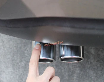 Steel Tail pipe exhaust muffler outlet end tip trim cover For Subaru XV Impreza Hatchback 2012-2015
Steel Tail pipe exhaust muffler outlet end tip trim cover For Subaru XV Impreza Hatchback 2012-2015