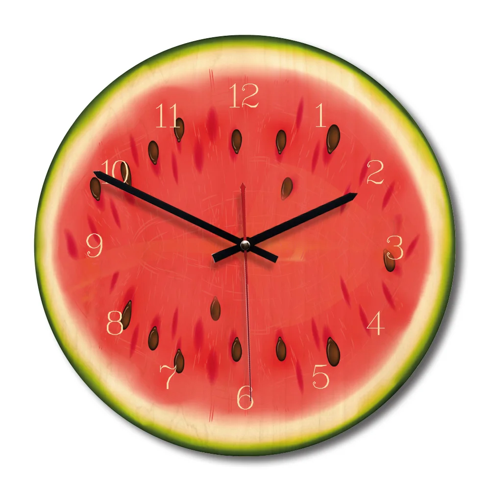 Creative Fruit Printed Wall Clock Wooden Circular Single Face Needle Separates Kitchen Living Room Hanging Watch Decor 11 Inch
Creative Fruit Printed Wall Clock Wooden Circular Single Face Needle Separates Kitchen Living Room Hanging Watch Decor 11 Inch