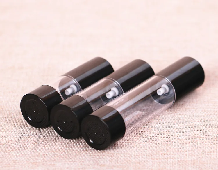 5pcs/lot 15ml,30ml,50ml Empty Airless Pump Dispenser Bottle In Refillable Lotion Cream Containers Vacuum Bottle Black + Clearly
5pcs/lot 15ml,30ml,50ml Empty Airless Pump Dispenser Bottle In Refillable Lotion Cream Containers Vacuum Bottle Black + Clearly