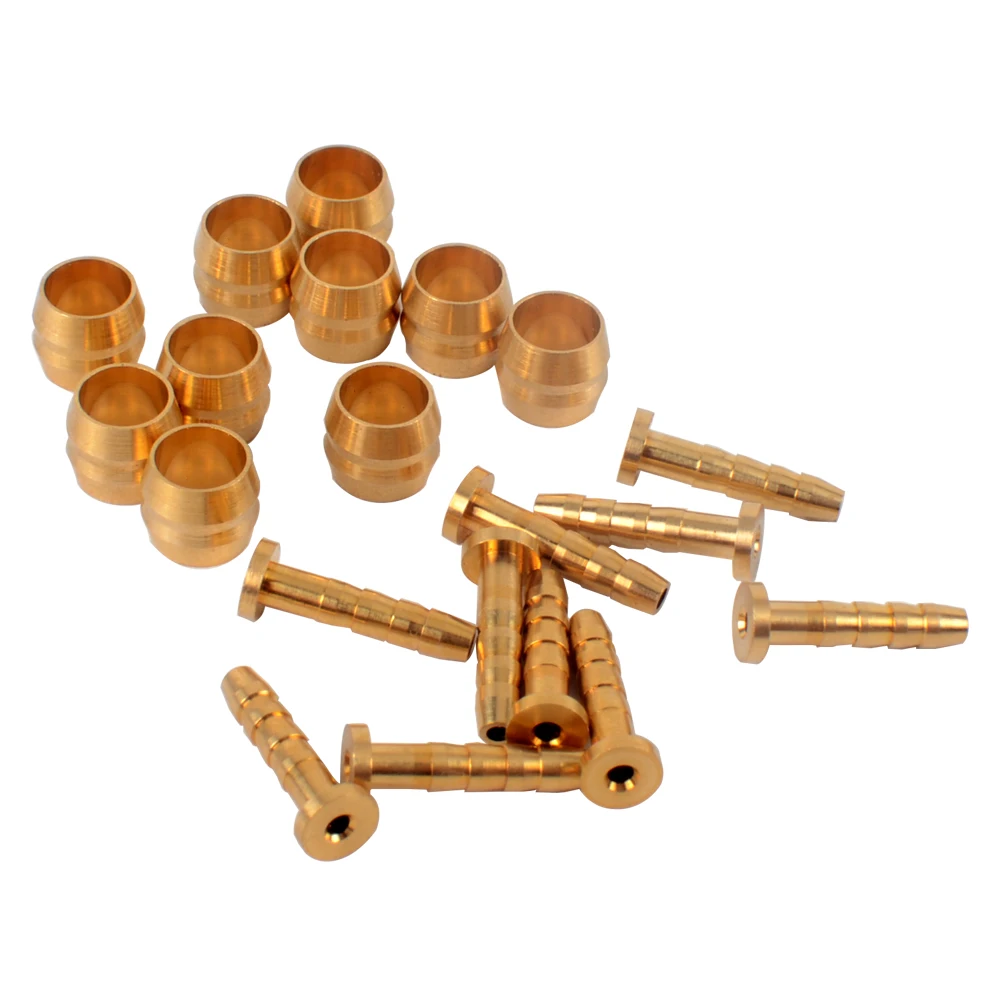 10 Sets MTB Mountain Bike Bicycle Connector Insert and Olive Set for parts BH59 Hydraulic Disc Brake Hose
10 Sets MTB Mountain Bike Bicycle Connector Insert and Olive Set for parts BH59 Hydraulic Disc Brake Hose