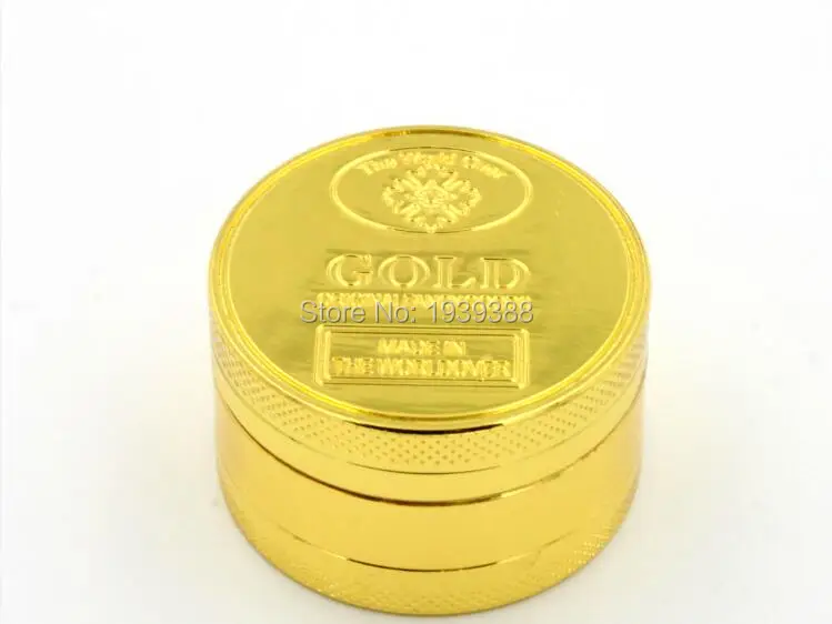 3 layer 40*25mm grinder Golden Metal Tobacco grinders for tobacco dry herbal grinders Grinder For E Cigarette Vaporizer
3 layer 40*25mm grinder Golden Metal Tobacco grinders for tobacco dry herbal grinders Grinder For E Cigarette Vaporizer