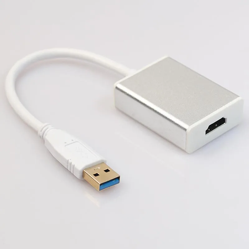 High Quality 5Gbps USB 3.0 to HDMI Female Graphic Adapter for HDTV PC Laptop Notebook 1080P USB3.0 to HDMI HD Cable Converter
High Quality 5Gbps USB 3.0 to HDMI Female Graphic Adapter for HDTV PC Laptop Notebook 1080P USB3.0 to HDMI HD Cable Converter