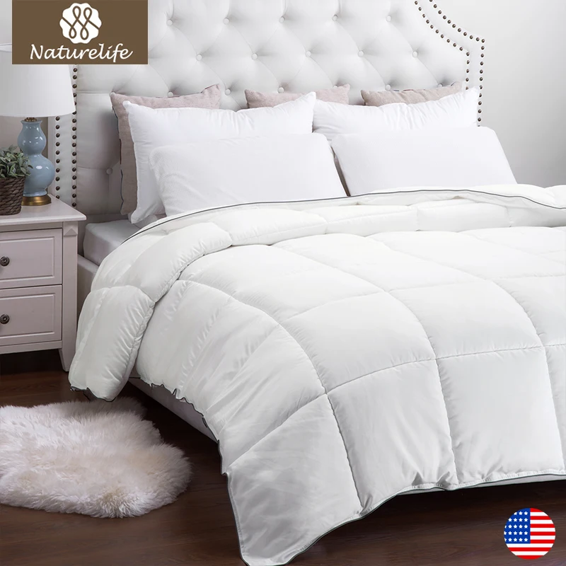 

Naturelife Warm New Full Filling Duvet High Quality White Down Duet Breathable down Alternative Comforter edredom futon